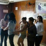 Kukulcan Association women rehearsing for a show