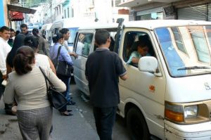 Mini-buses for local transport