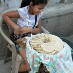Tortilla vendors are nearly on every corner