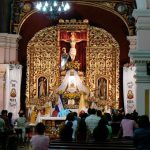 Altar inside Iglesia los Dolores