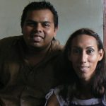 Marvin posing with Athiany of the Nicaraguan Trans Association