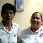 Rosa (right) is the coordinator of Safo, a small compassionate group