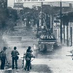 During the war between Sandanista rebels and the Samoza government,