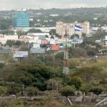 Overlooking 'new' Managua with Metrocenter mall in center