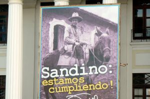 Anti-Samoza rebel Augusto Sandino was assassinated by Samoza in 1934.
