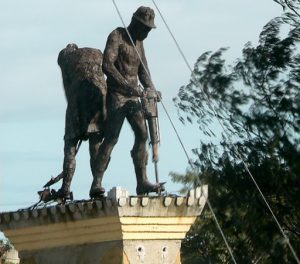 Monument to the miners