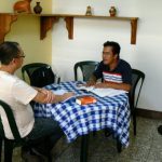 One-on-one teaching at Viva Spanish language school in Managua