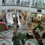 Inside Galerias shopping mall