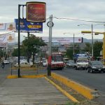 Main roadway into Managua