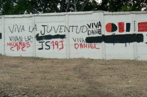 Pro-Ortega graffiti