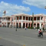 Offices in restored buildings on Parque Central