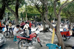 Parque Central in the afternoon