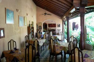 Hotel dining room