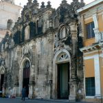 Iglesia de la Merced (1539) with bell tower