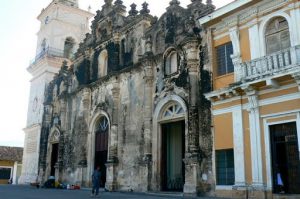 Iglesia de la Merced (1539) with bell tower