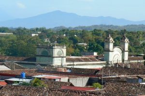 View from bell tower of Iglesia de la Merced