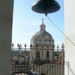 View from bell tower of Iglesia de la Merced