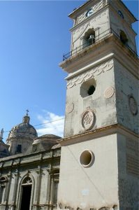 Bell tower of Iglesia de la Merced
