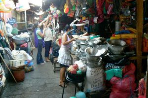 Market filled with merchandise