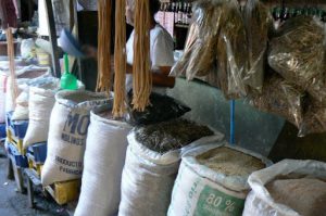 Grains at market