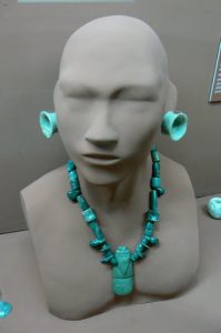 Jade exhibit in National Museum of Costa Rica
