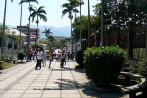 Democracy Plaza in front of the legislative building