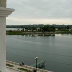 Flores is a town in Pet????n, Guatemala. The town proper