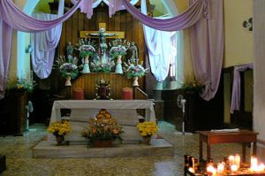 Church altar