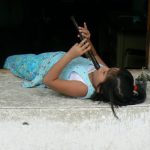 Student at music school