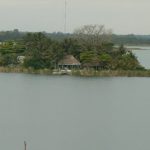 Small island with museum