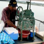 Shaved ice with flavors