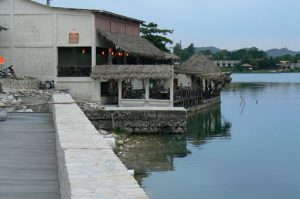 Waterfront restaurant