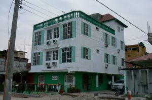 Hotel along the new promenade