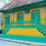 Colorful office building