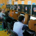 Internet access, mostly tourists