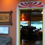 Many restaurant along the back streets