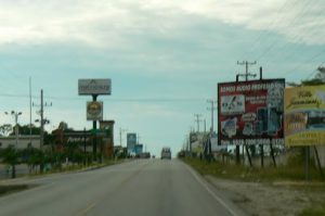 A day trip into Santa Elena--main road