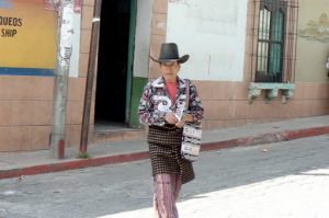 Colorful character in Panajachel on Lake Atitlan