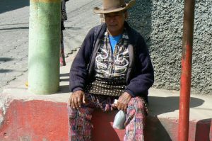 Colorful character in Panajachel