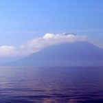 Volcano across Lake Atitlan