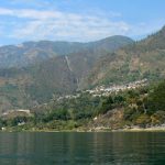 Along the shoreline of Lake Atitlan