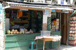 Food stand in cental San Marcos