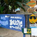 Various offeriings to visitors in San Marcos