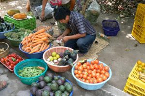 Local veggie market