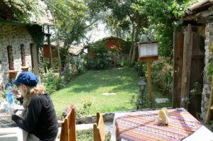 Restaurant garden