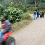 Local people on the way to Monteverde