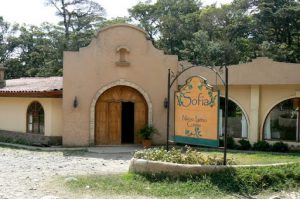 One of many hotels and restaurants in Monteverde