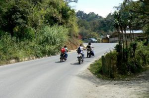 The most common form of transport in rural Costa Rica