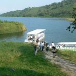 Boarding Lake Arenal ferry