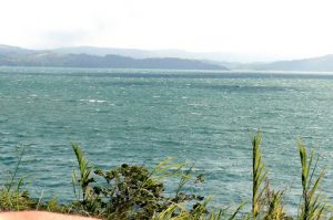 Leaving Lake Arenal